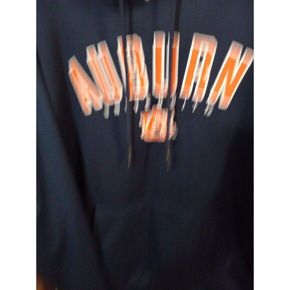 Champion Auburn University Tigers Navy Blue Hoodie Sweatshirt - Adult Size 2XLT - Picture 5 of 7